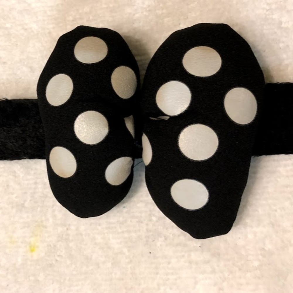 Black Polka Dots Slap Bands for  Kids